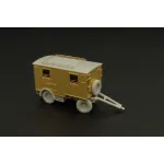 Brengun BRS144009 1/144 Ah 472 Luftwaffe trailer resin-PE construction kit