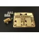 Brengun BRS144010 1/144 U S airfield utility cart resin-PE construction kit 2pcs