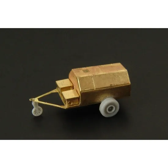 Brengun BRS144010 1/144 U S airfield utility cart resin-PE construction kit 2pcs