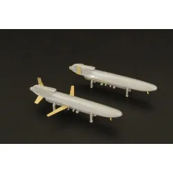 Brengun BRS144013 1/144 AGM-86 ALCM model kit of cruise missile 2pcs