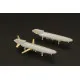Brengun BRS144013 1/144 AGM-86 ALCM model kit of cruise missile 2pcs