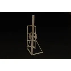 Brengun BRS144032 1/144 Bachem Natter Ramp-Trailer resin kit