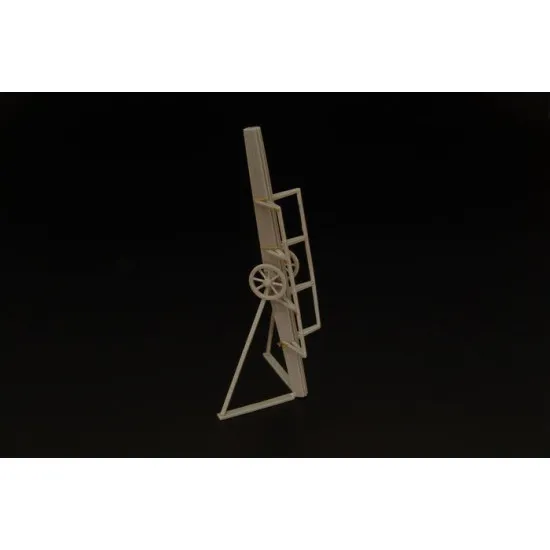 Brengun BRS144032 1/144 Bachem Natter Ramp-Trailer resin kit