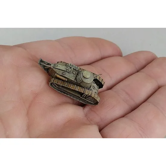 Brengun BRS144041 1/144 Renault FT-17 resin construction kit of french WW1 tank