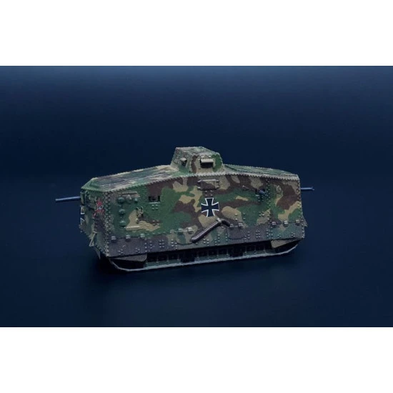 Brengun BRS144060 1/144 A7V German tank WWI Resin kit of WWI german tank