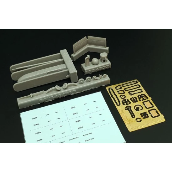 Brengun BRS48009 1/48 RQ-7B Shadow UAV resin kit of unmanned air vehicle
