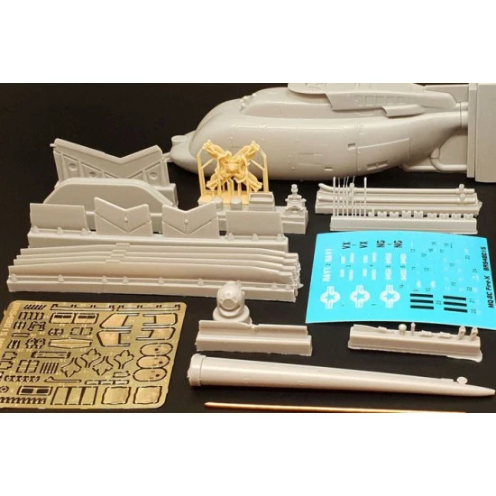 Brengun BRS48015 1/48 MQ-8C Fire-X Resin kit of U.S. drone helicopter