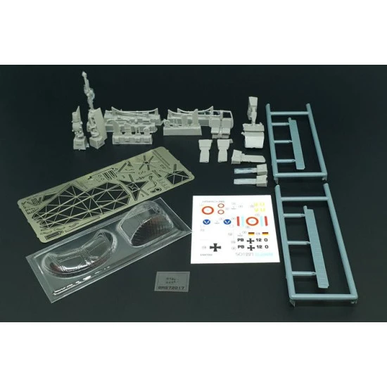 Brengun BRS72017 1/72 SO-1221 Djinn resin PE kit experimental french helicopter