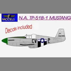LF Models 4812 1/48 N.A. TP-51B-1 Green Nose