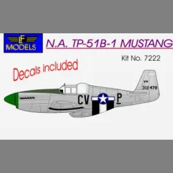 LF Models 7222 1/72 N.A. TP-51B-1 Green Nose