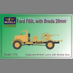 LF Models 7503 1/72 Ford F60L /AA Flak Italy