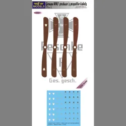 LF Models C3201 1/32 German WWI producer´s labels of propellers part I.
