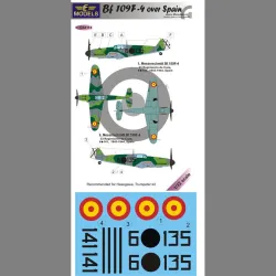 LF Models C32114 1/32 Bf 109F-4 over Spain