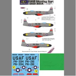 LF Models C3250 1/32 F-80B Shooting Star over USA