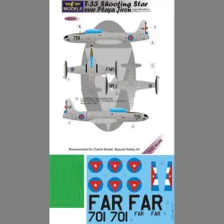 LF Models C3251 1/32 T-33 Shooting Star over Playa Chiron