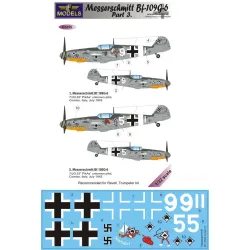 LF Models C3255 1/32 Messerschmitt Bf 109G-6 Comiso cartoon part 3.