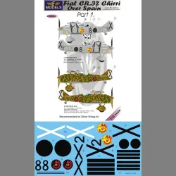 LF Models C3260 1/32 FIAT CR.32 Chirri over Spain part 1.