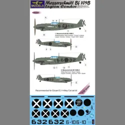 LF Models C3261 1/32 Messerschmitt Bf 109B Legion Condor
