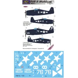 LF Models C3274 1/32 F6F-5 Hellcat part I.