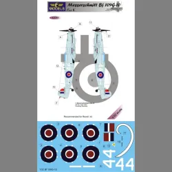 LF Models C3281 1/32 Bf 109G-10 part II.