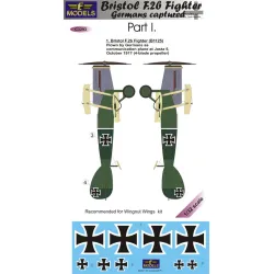 LF Models C3293 1/32 Bristol F.2b Fighter (B1125) Germans Captured Part I.