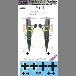 LF Models C3294 1/32 Bristol F.2b Fighter Germans Captured Part II.