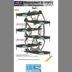 LF Models C44110 1/144 Messerschmitt Bf 109E-3a over Yugoslavia part 1