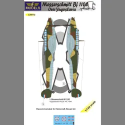 LF Models C44112 1/144 Messerschmitt Bf 110C over Yugoslavia