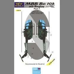 LF Models C44115 1/144 MBB Bo 105 over Uruquay part 1.