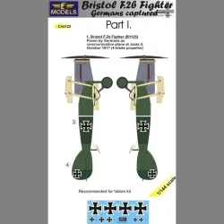 LF Models C44122 1/144 Bristol F.2b Fighter Germans Captured Part I.
