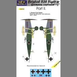 LF Models C44123 1/144 Bristol F.2b Fighter Germans Captured Part II.