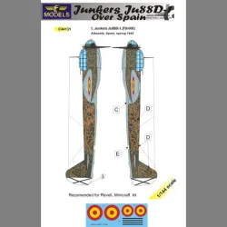 LF Models C44131 1/144 Junkers Ju 88D-1 over Spain