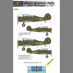 LF Models C44135 1/144 Gloster Gladiator MK.II over Portugal