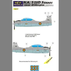 LF Models C44137 1/144 N.A. T-28S Fennec over Ethiopia