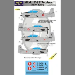 LF Models C44140 1/144 N.A. T-28 Trojan over Laos