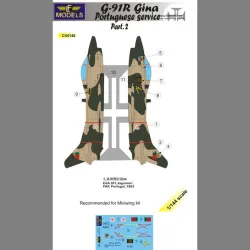 LF Models C44146 1/144 G.91R Gina Portuguese service part.2