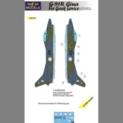 LF Models C44147 1/144 G.91R Gina for Greek service