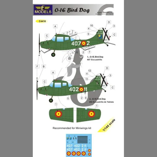LF Models C4416 1/144 Cesna O-1E Spain