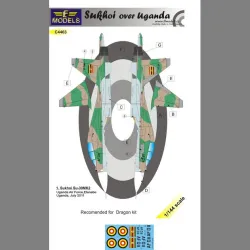 LF Models C4463 1/144 Sukhoi Su-37 over Uganda