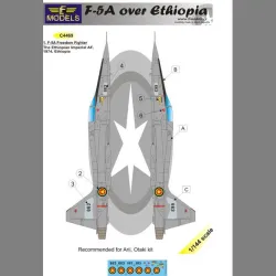LF Models C4469 1/144 F-5A Freedom Fighter over Ethiopia
