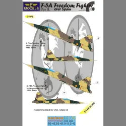 LF Models C4472 1/144 F-5A Freedom Fighter over Spain part II.