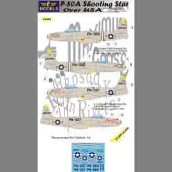 LF Models C4483 1/144 P-80A Shooting Star over USA