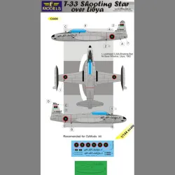 LF Models C4490 1/144 T-33 Shooting Star over Libya