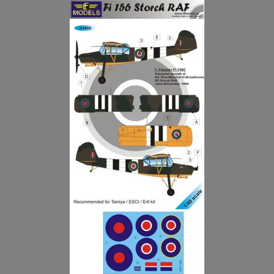 LF Models C4804 1/48 FI 156 RAF