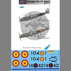 LF Models C48136 1/48 Heinkel He.70 Rayo