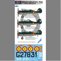 LF Models C48154 1/48 Gloster Gladiator Mk.I over Belgium