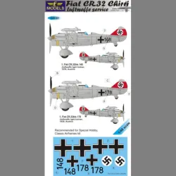 LF Models C48161 1/48 FIAT CR.32 Luftwaffe service