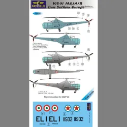LF Models C48167 1/48 Westland Sikorsky WS-51 over Southern Europe