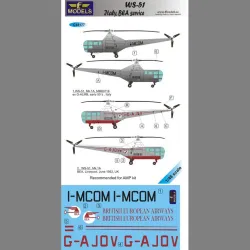 LF Models C48177 1/48 Westland Sikorsky WS-51 Italy, BEA service