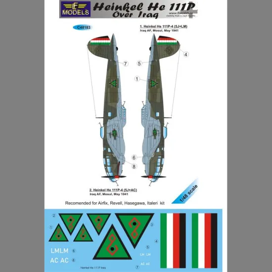 LF Models C48183 1/48 Heinkel He 111P over Iraq